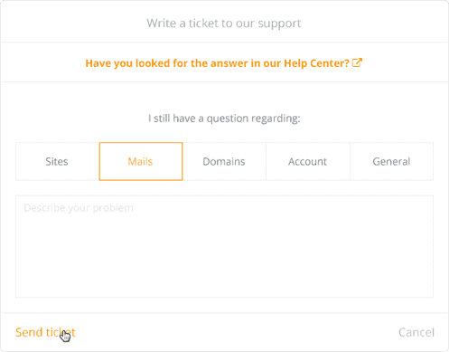 Help and support