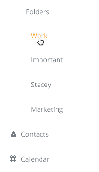 Organize inbox